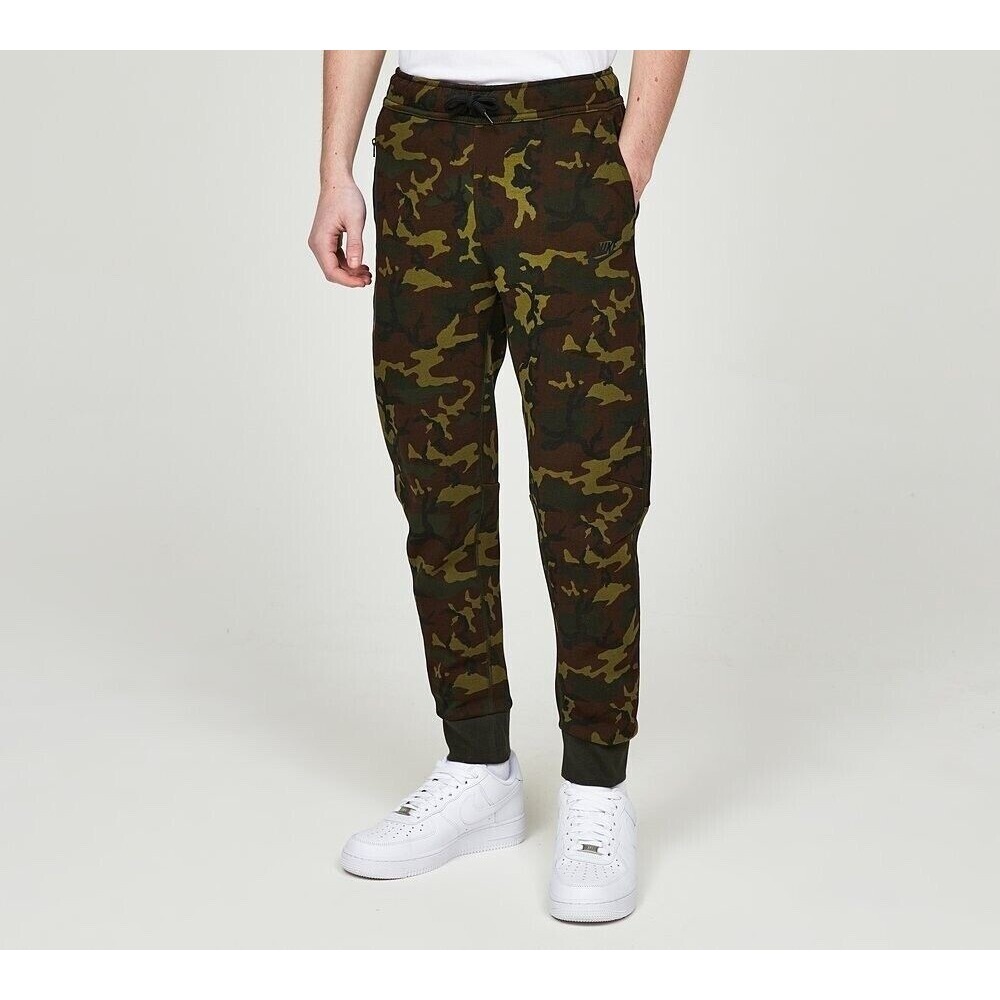 Nike Big Kids NSW Sportswear Tech Fleece Jogger Pants FN9120-010 Camo NWT Sz L